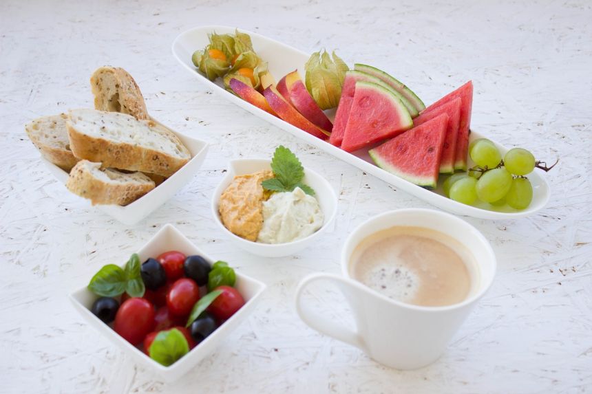 早餐,健康,水果