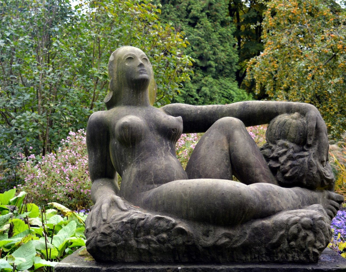 雕像、女子、雕塑免费图片