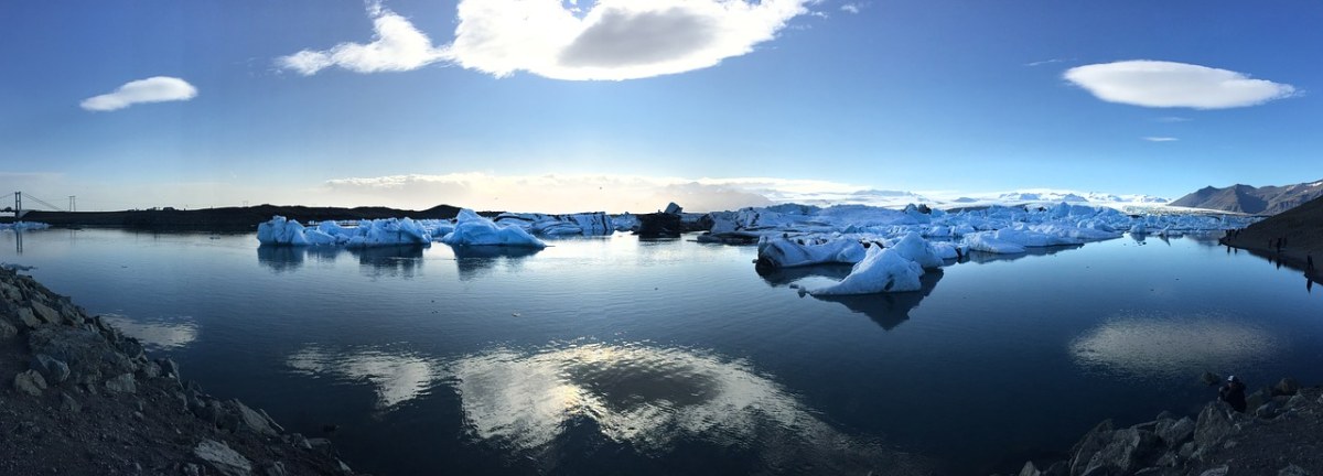 湖、冰山、冰岛免费图片
