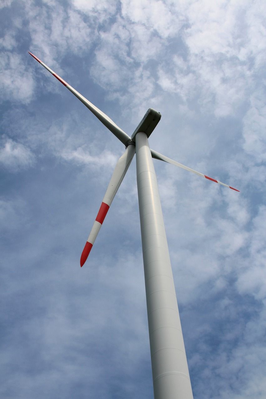 风车,发电,风能