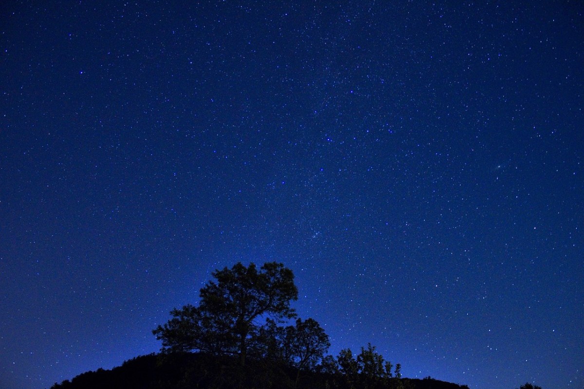夜、天空、星星免费图片
