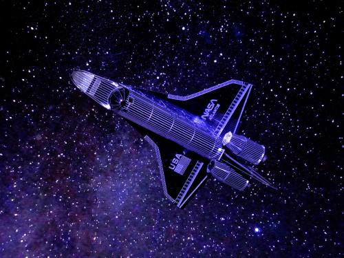 玩具、模型、太空梭