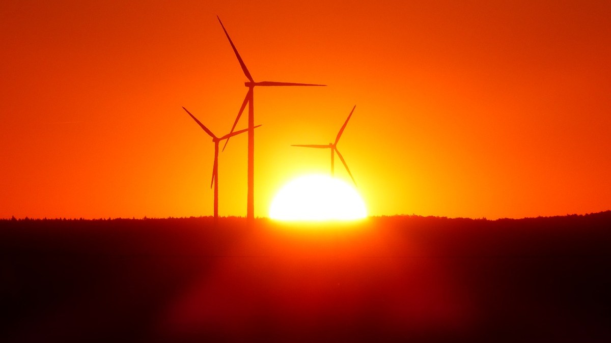 风力发电厂、风公园、Windräder免费图片