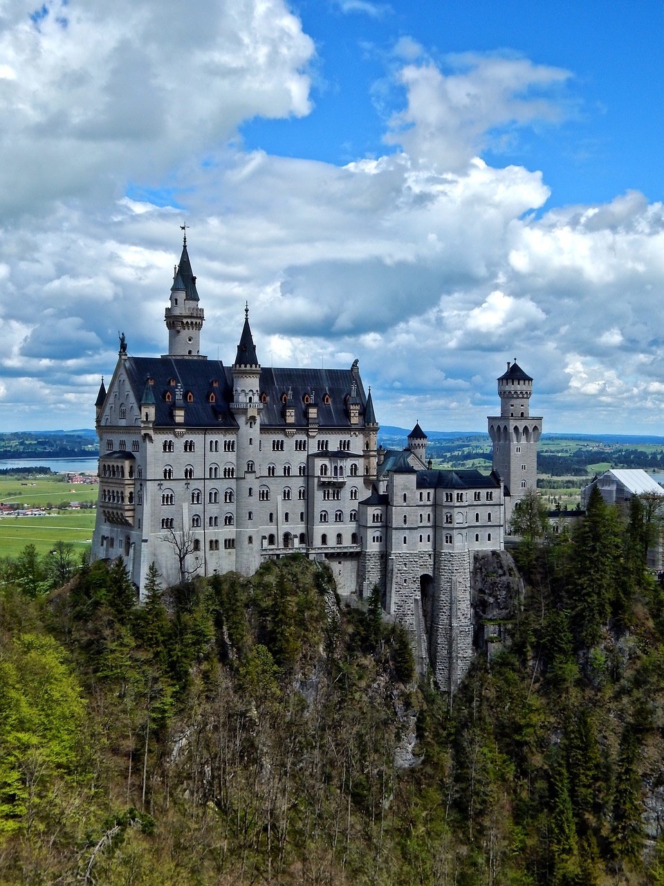 德国巴伐利亚新天鹅城堡免费图片