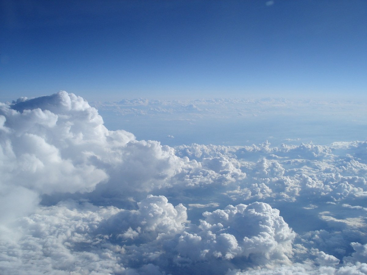 天空和云、云海洋、景观免费图片