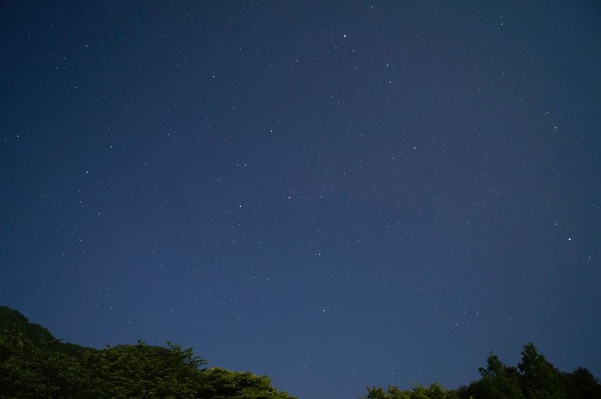 星星,晚上,夜晚的天空 - 可商用图片 - cc0.cn