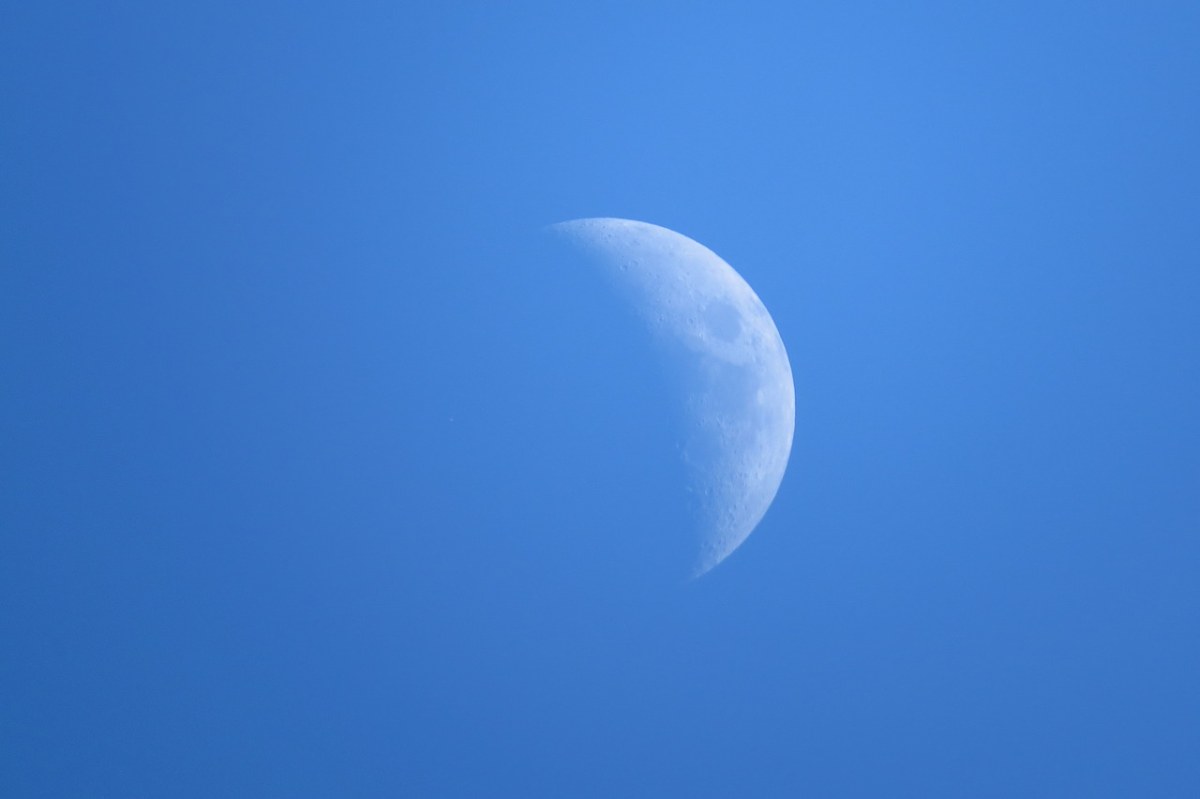 月球、天空、在晚上的月亮免费图片