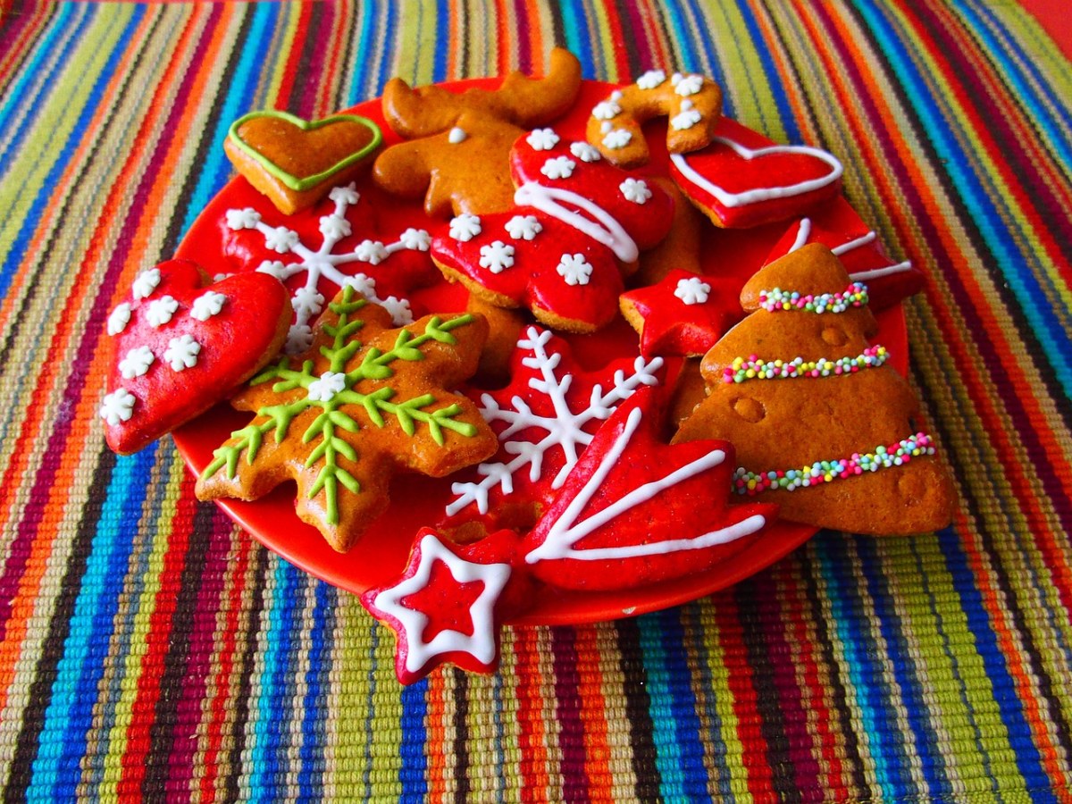 圣诞、圣诞小甜饼、甜食免费图片