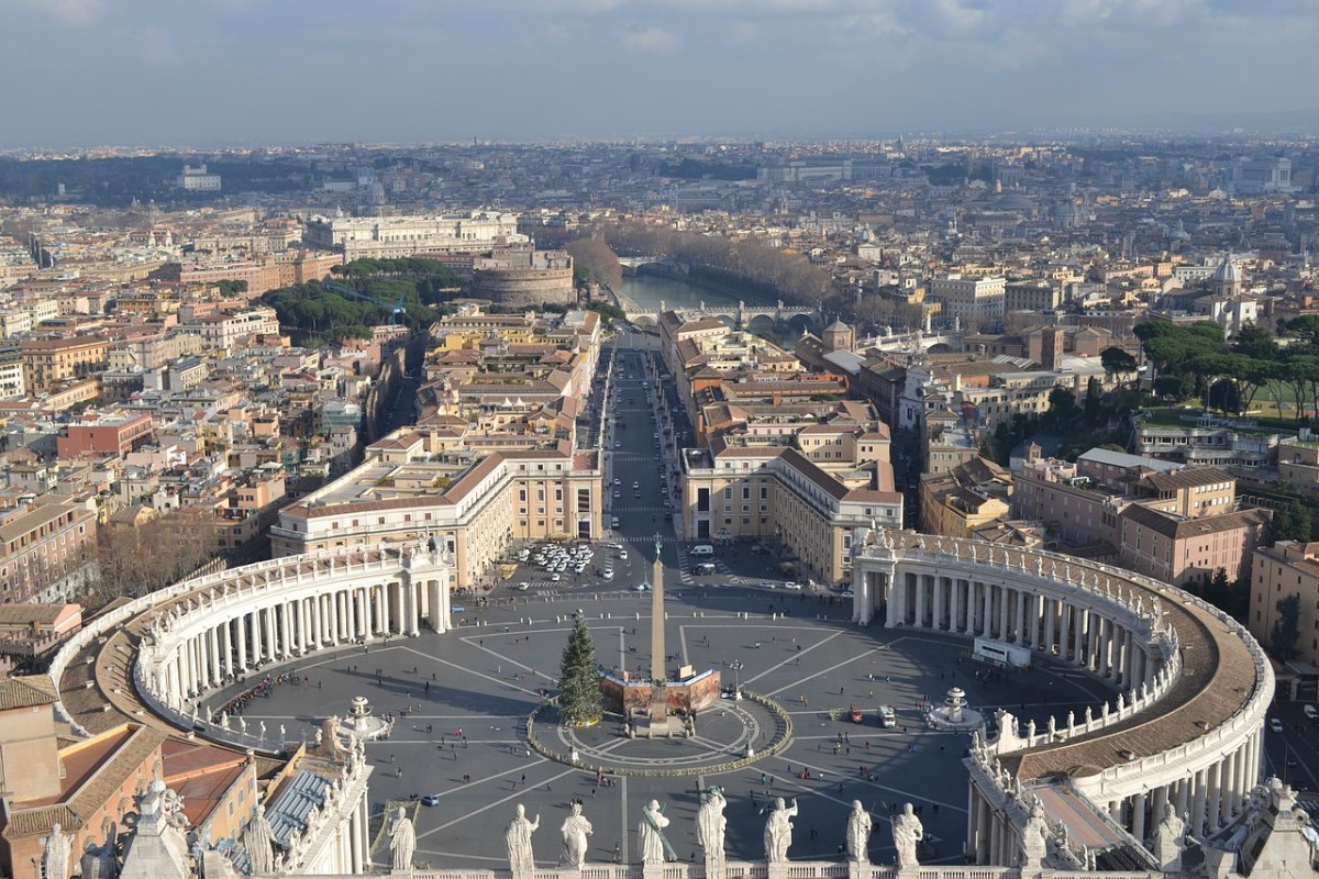 梵蒂冈城国的广场免费图片