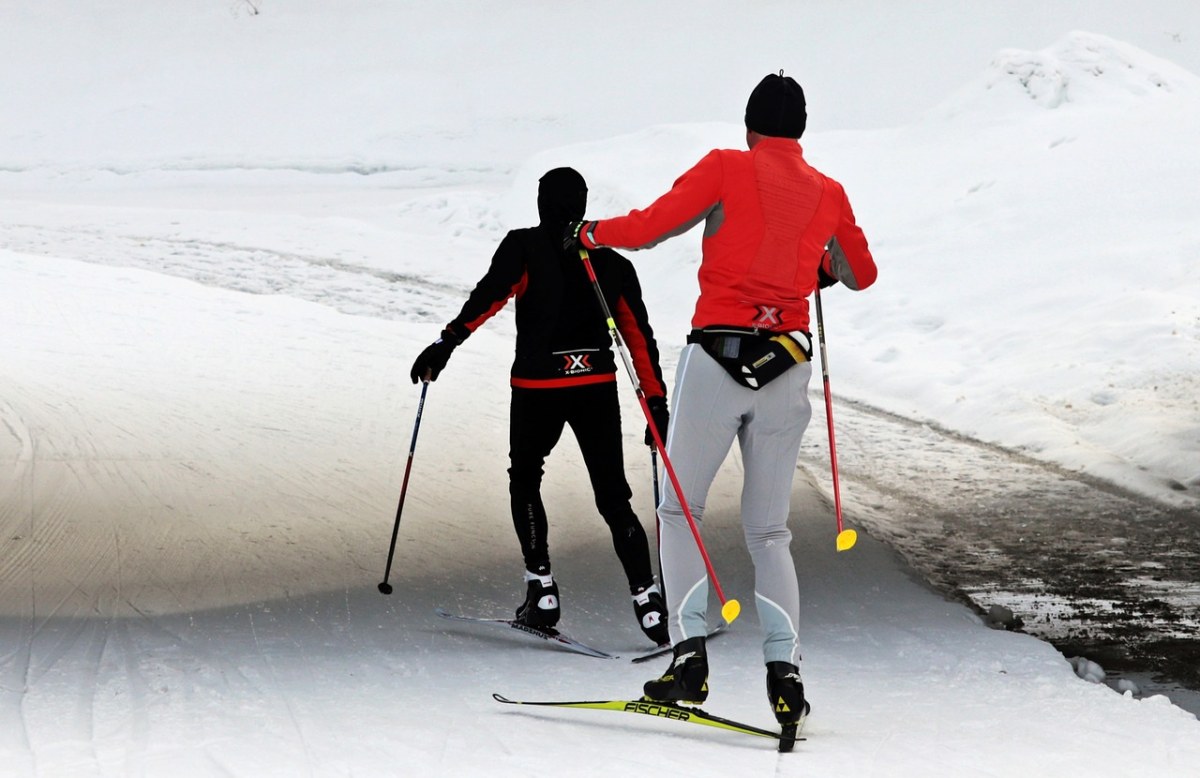 越野滑雪、冬天、雪免费图片