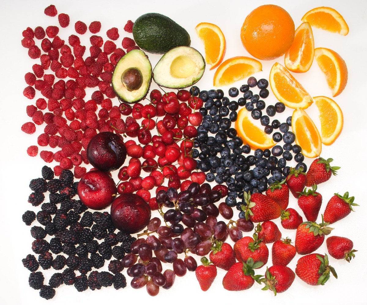水果、蓝莓、黑李子免费图片