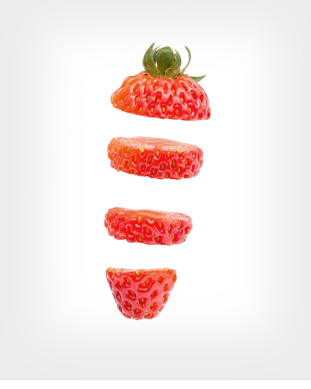 切片的草莓、草莓富、草莓免费图片