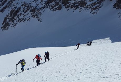 登山滑雪、穷乡僻壤Skiiing、冬季运动