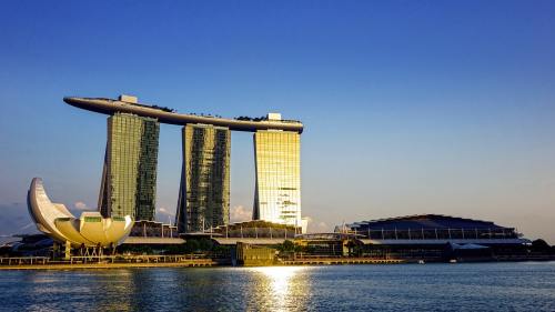 新加坡、滨海湾金沙、艺术科学博物馆