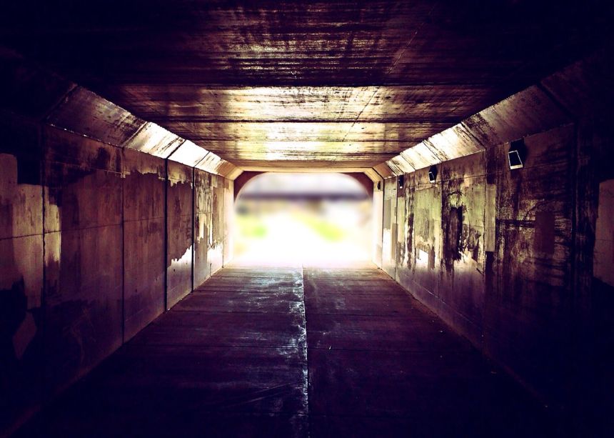 隧道,光 - 免费可商用图片 - cc0.cn