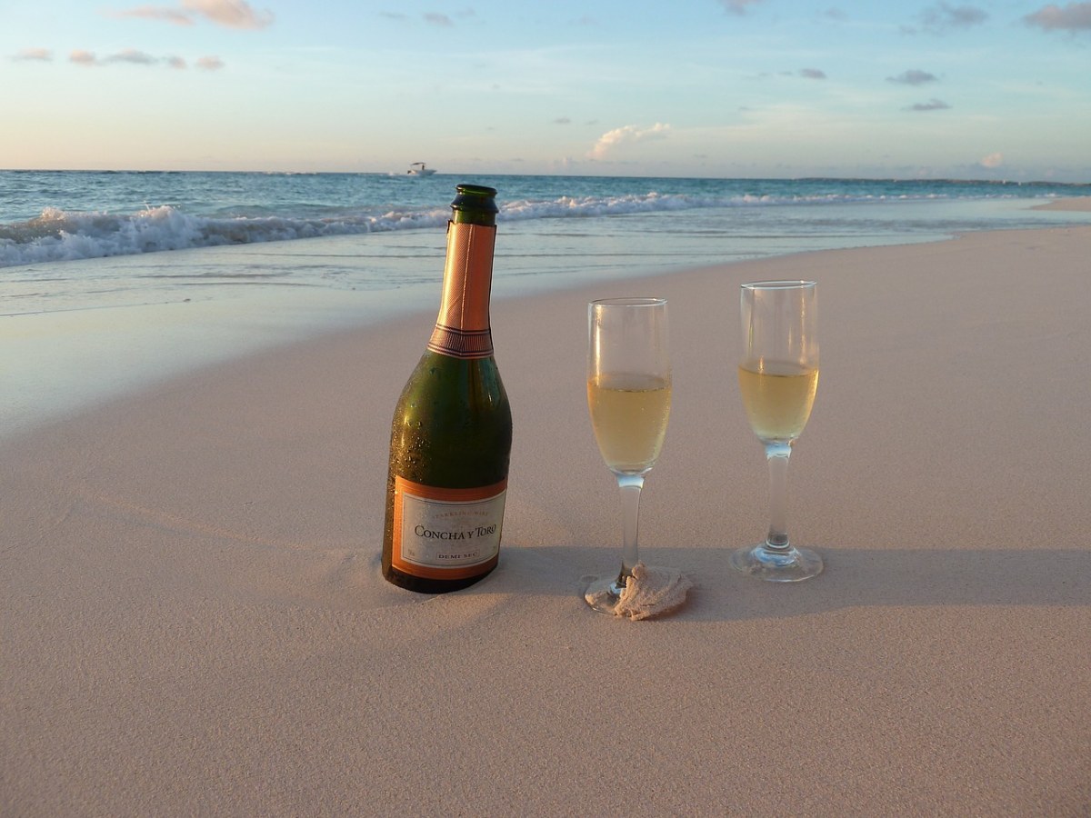 海、香槟酒免费图片