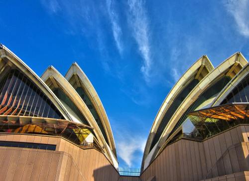 悉尼、歌剧院、海港