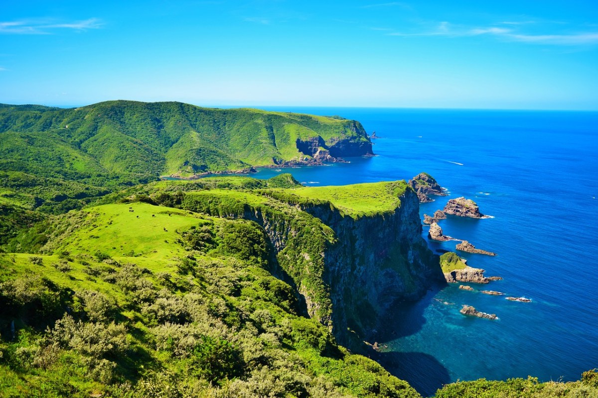 冲群岛,日本,海岸线