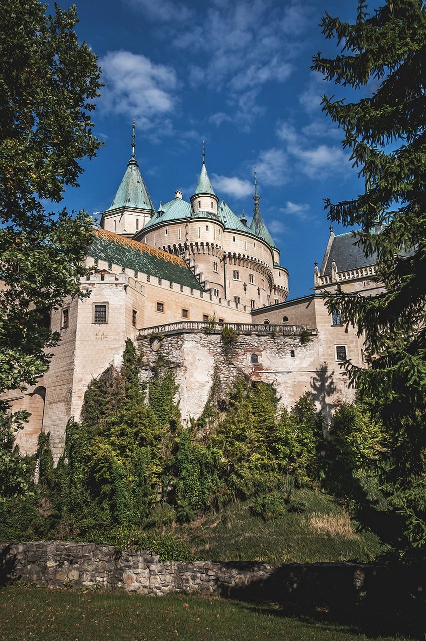 Bojnice、波切尼斯城堡、锁免费图片