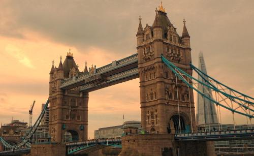 伦敦、城市、塔桥