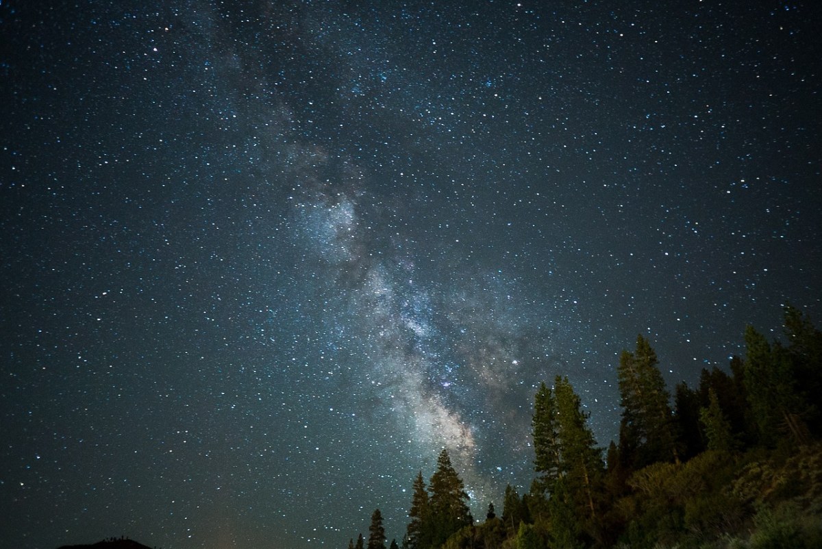 夜、天空、星星免费图片