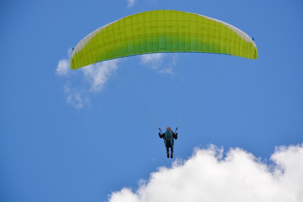 滑翔伞、帆船、自由飞行免费图片