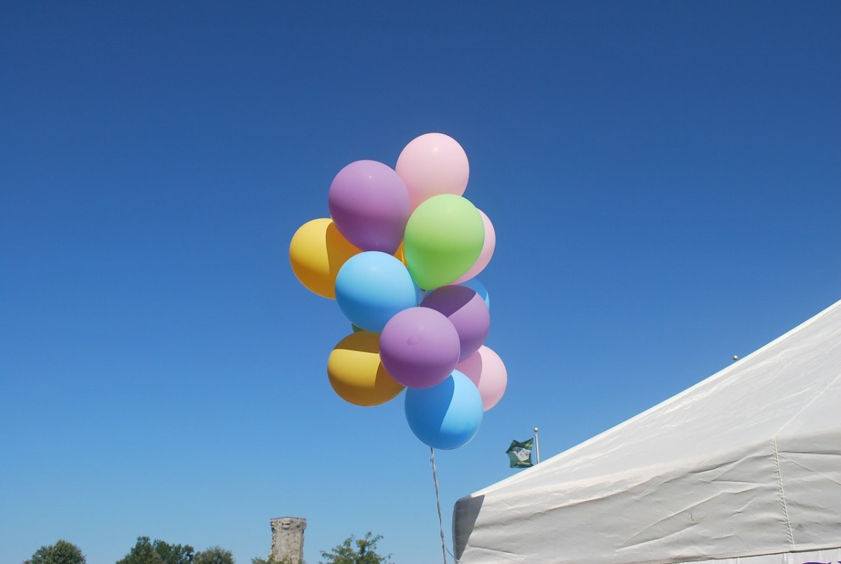 气球、天空、公平免费图片