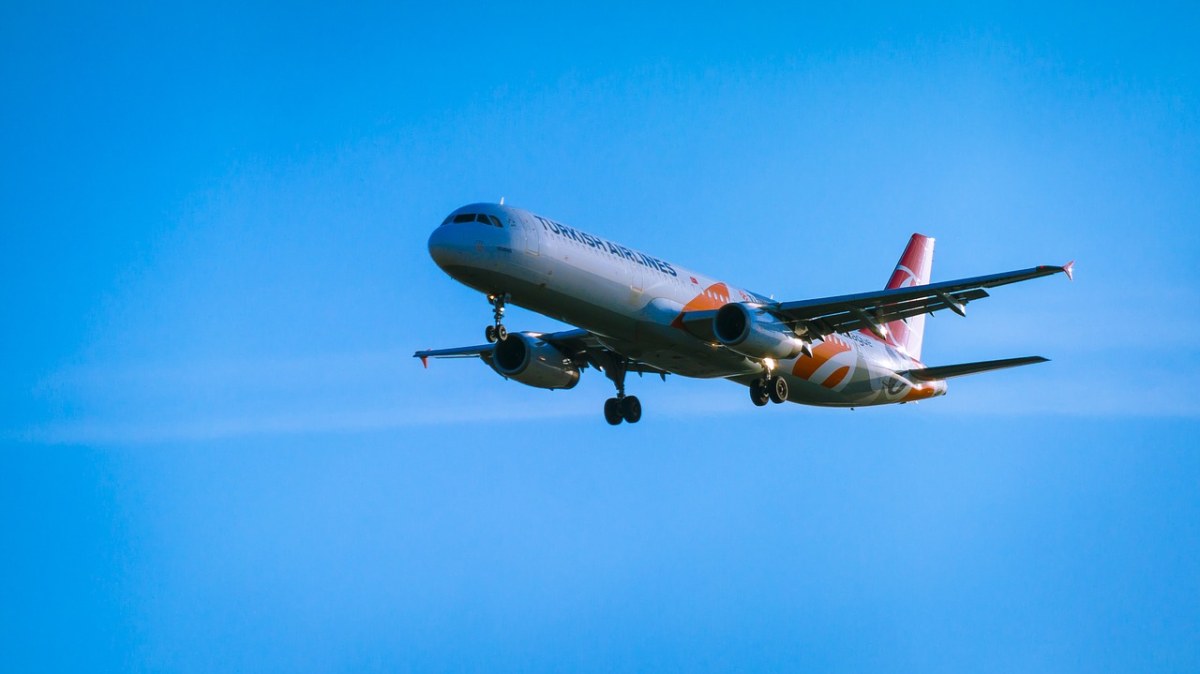 飞机,土地,着陆