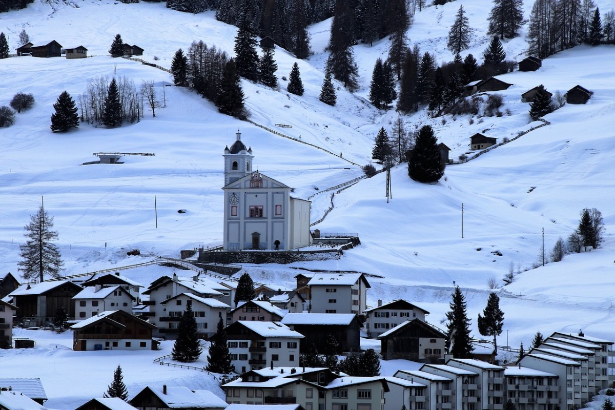阿尔卑斯山、视图、雪免费图片
