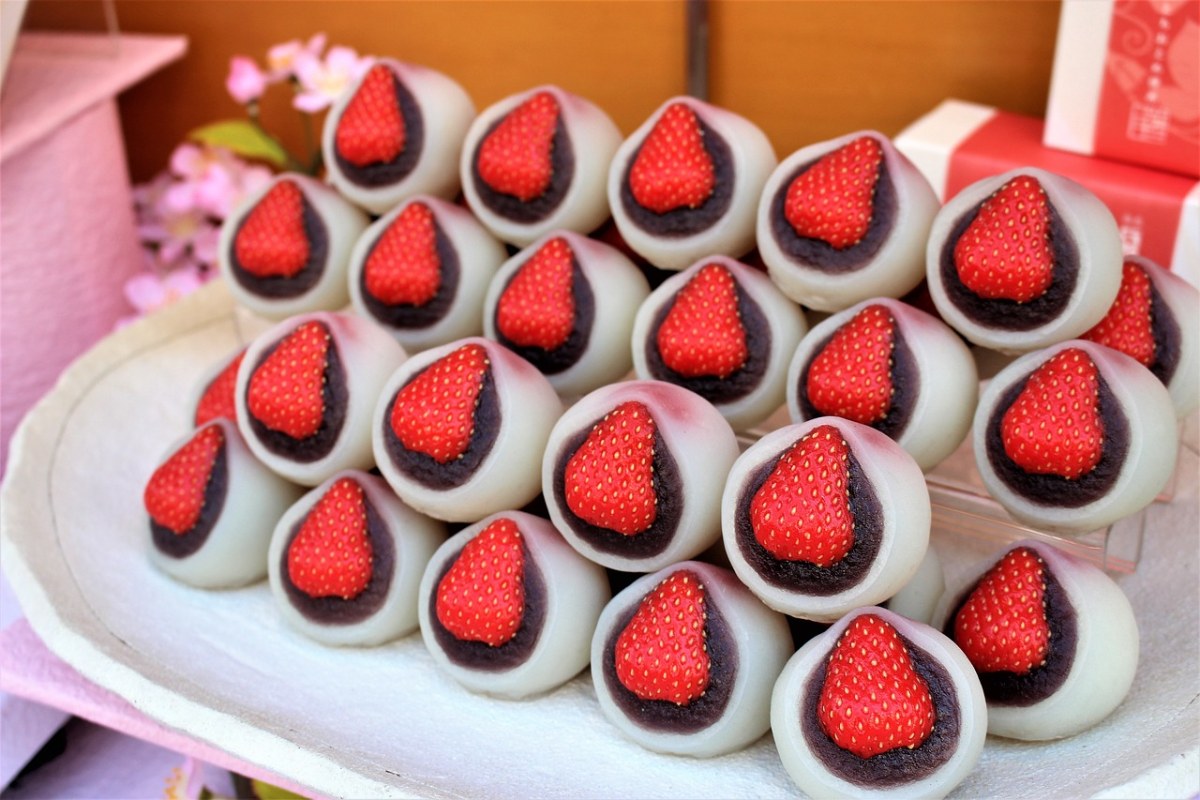 日本、小吃、草莓免费图片
