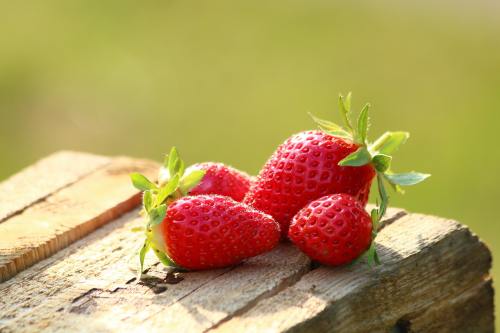 草莓、水果、成熟