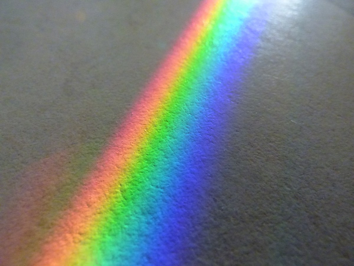 彩虹、色彩频谱、太阳能免费图片