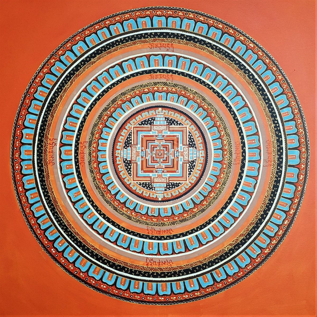 曼荼罗,艺术,画