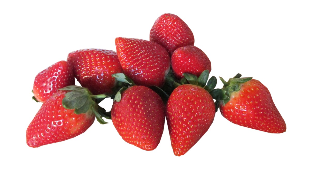 水果、草莓、切免费图片