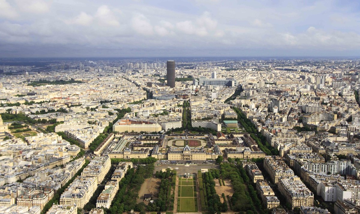 巴黎,埃菲尔,全景图