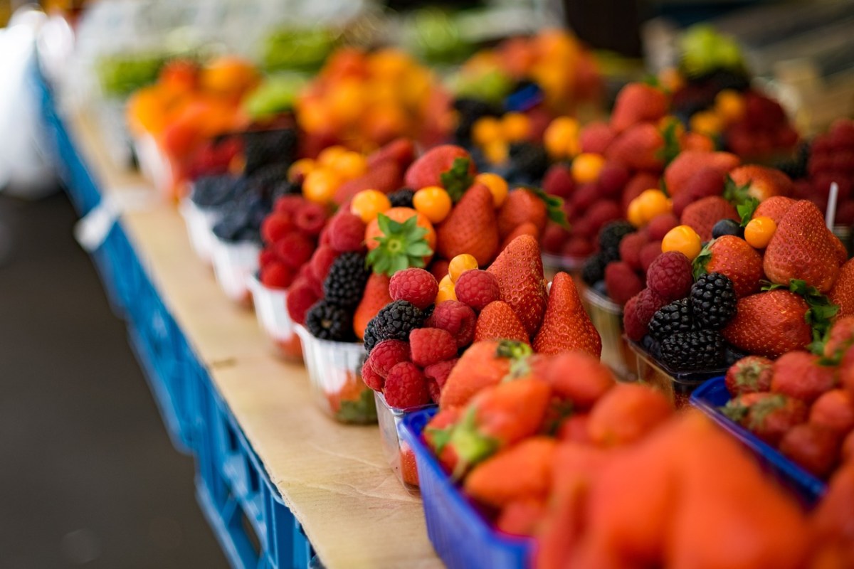 草莓、水果、黑莓免费图片