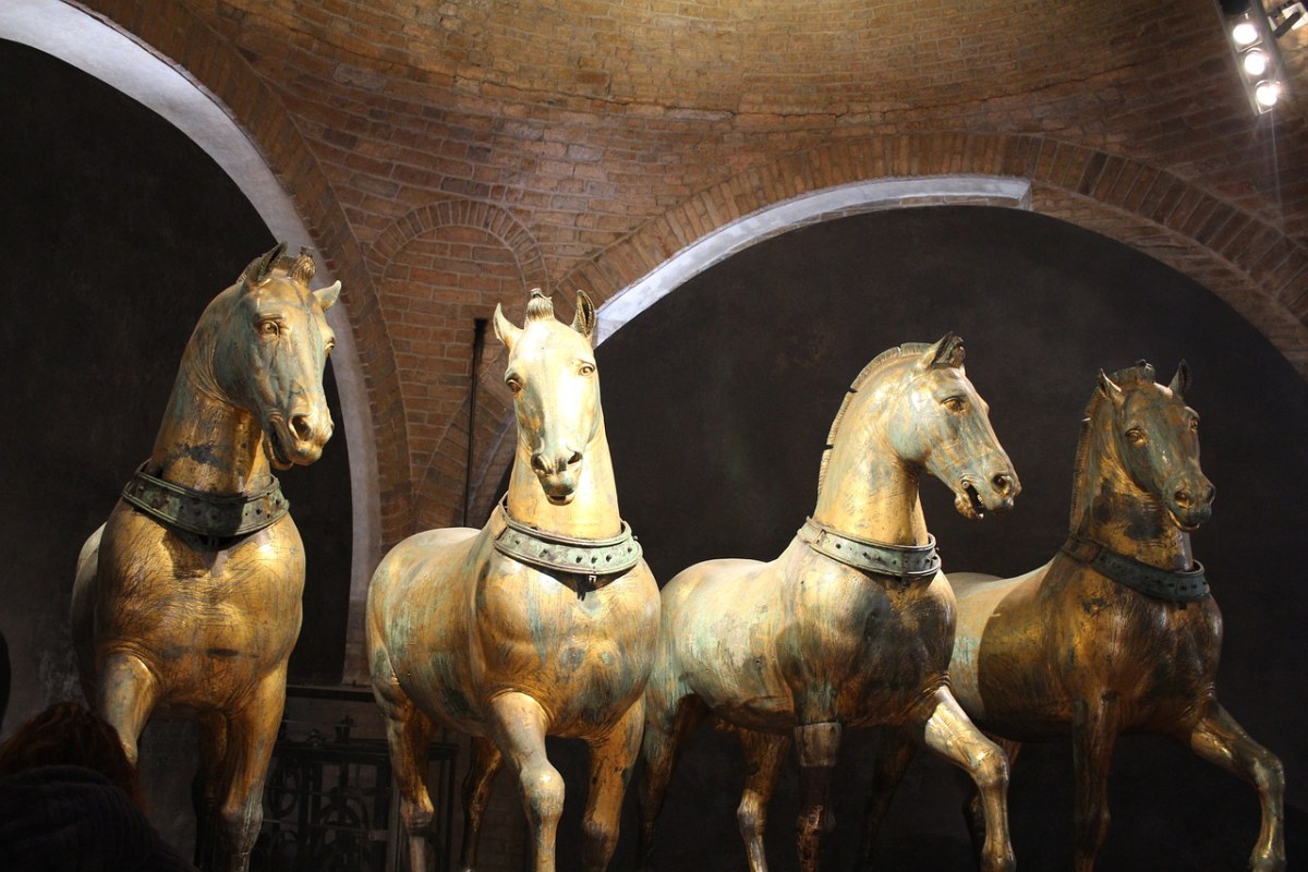 圣马科斯大教堂、威尼斯、四匹马免费图片