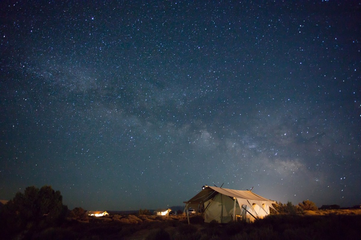 夜、天空、星星免费图片