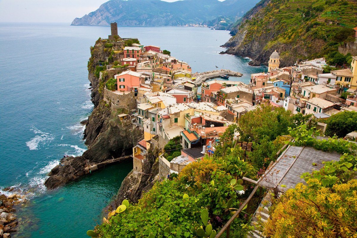 五渔村、意大利、地中海免费图片