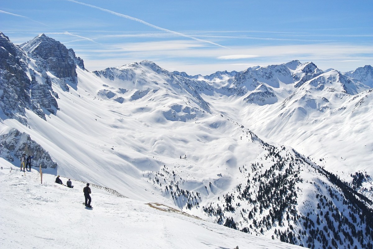 高山、山、滑雪免费图片