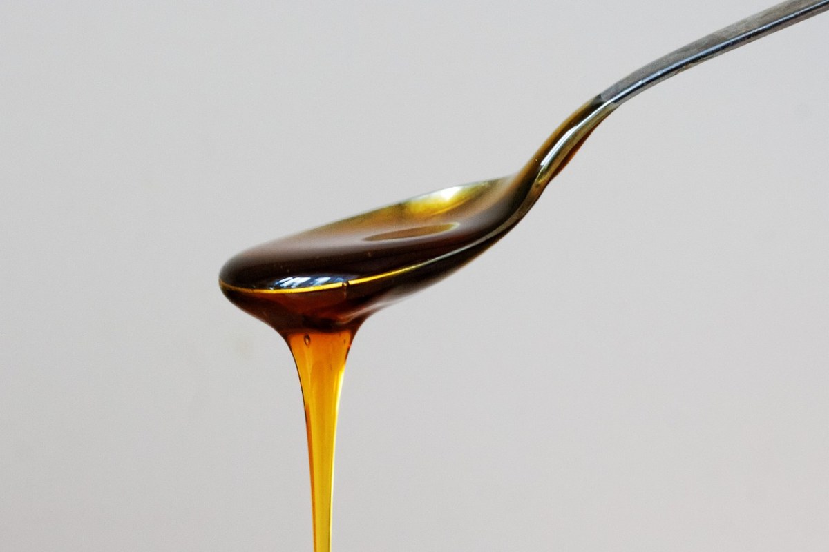 30g蜂蜜用勺子量图片图片