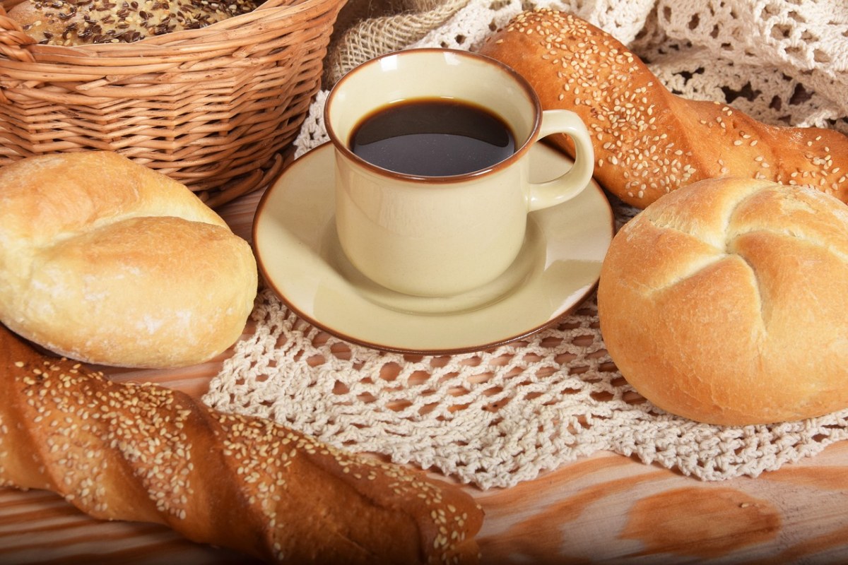 面包、咖啡免费图片