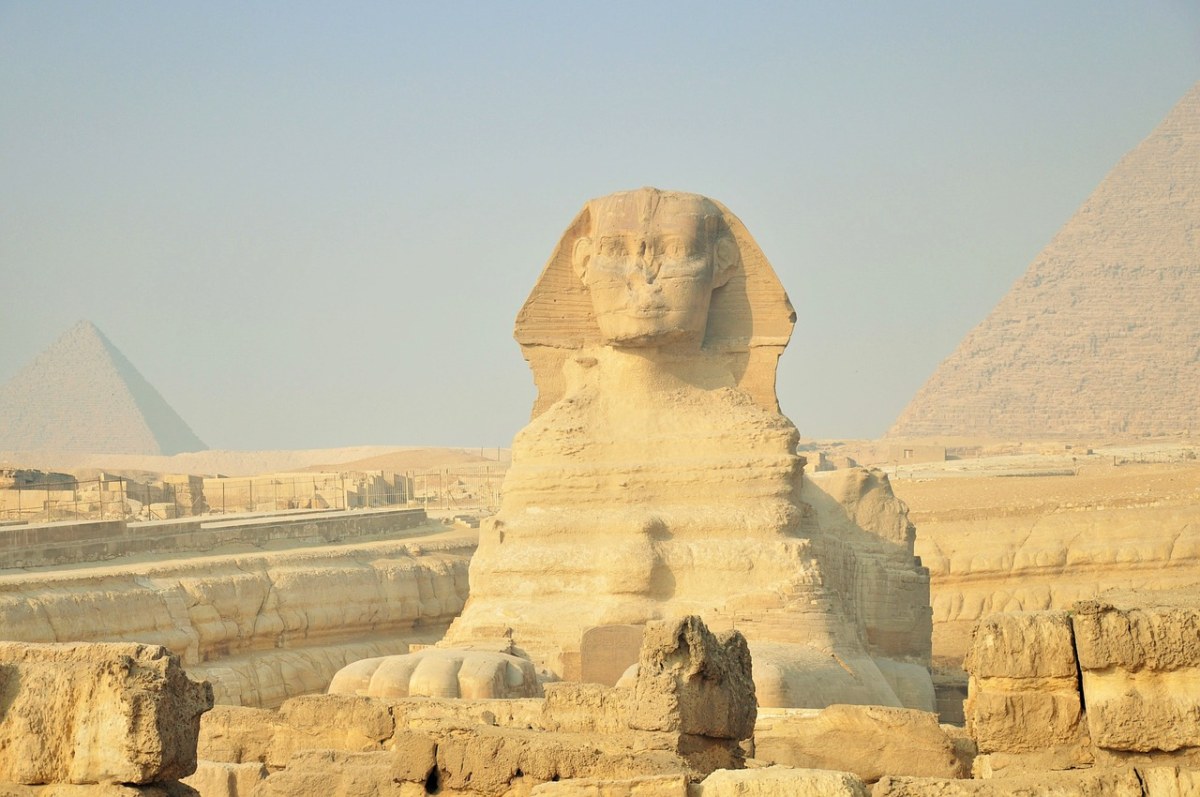 埃及、沙漠、埃及神庙免费图片