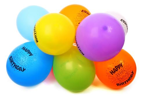 空气、气球、生日