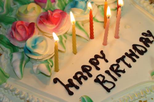 生日、蛋糕、蜡烛