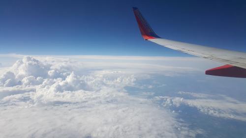 天空、飞机、空气