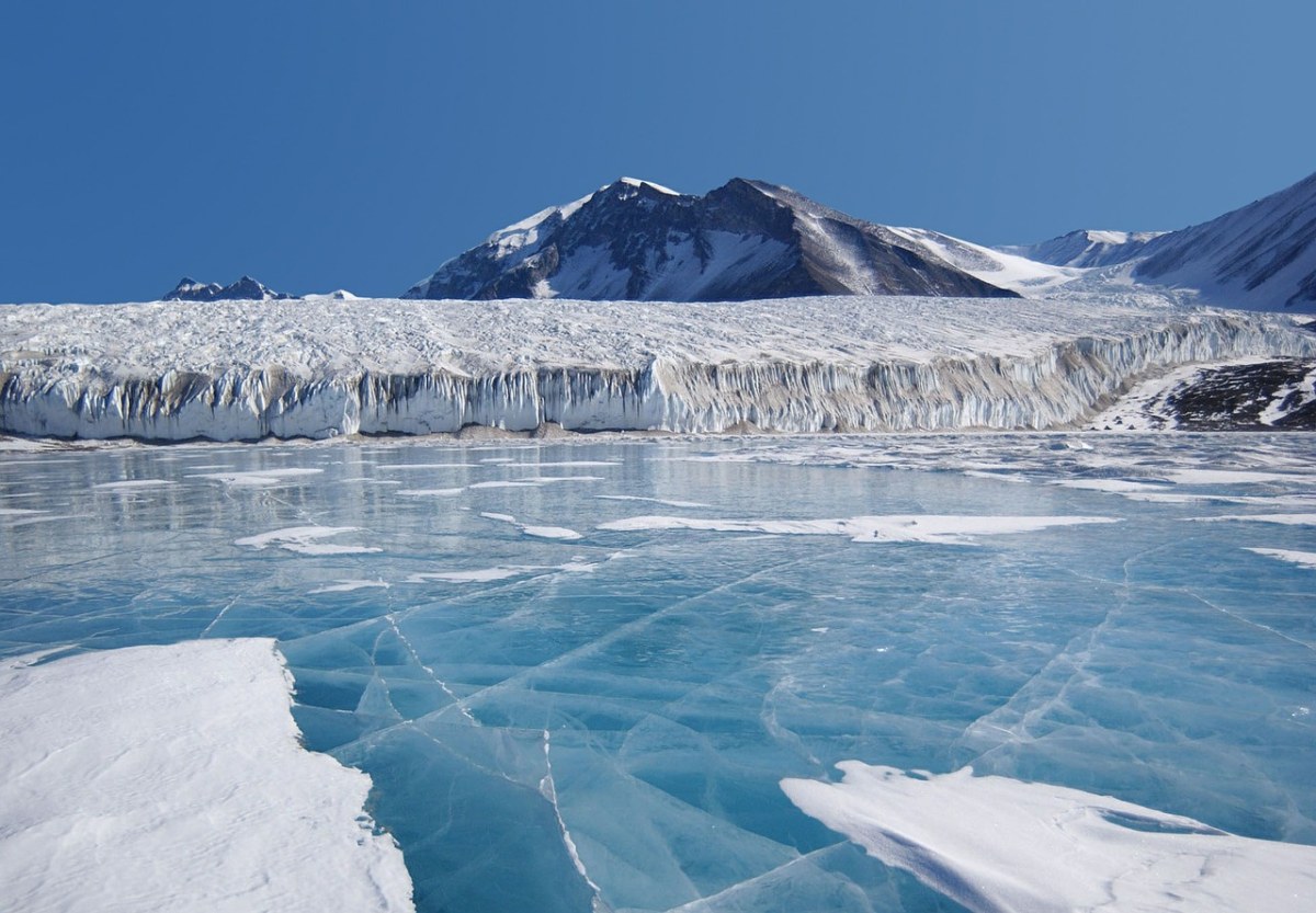 Fryxellsee、南极洲、蓝色冰免费图片