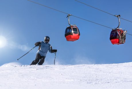 滑雪场、雪、冬季