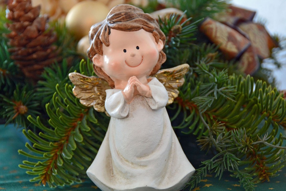 圣诞节、天使、天使的翅膀免费图片