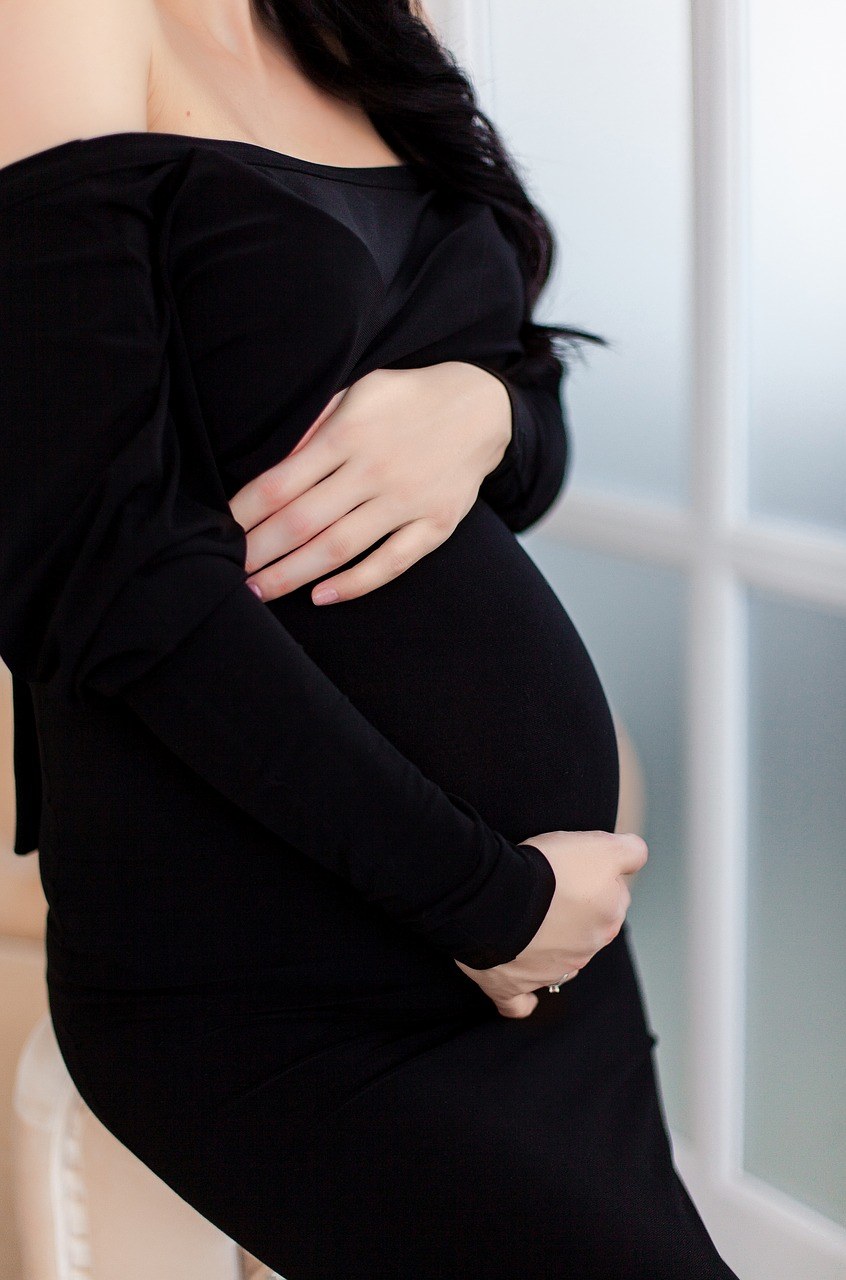 女人、怀孕、可爱的免费图片